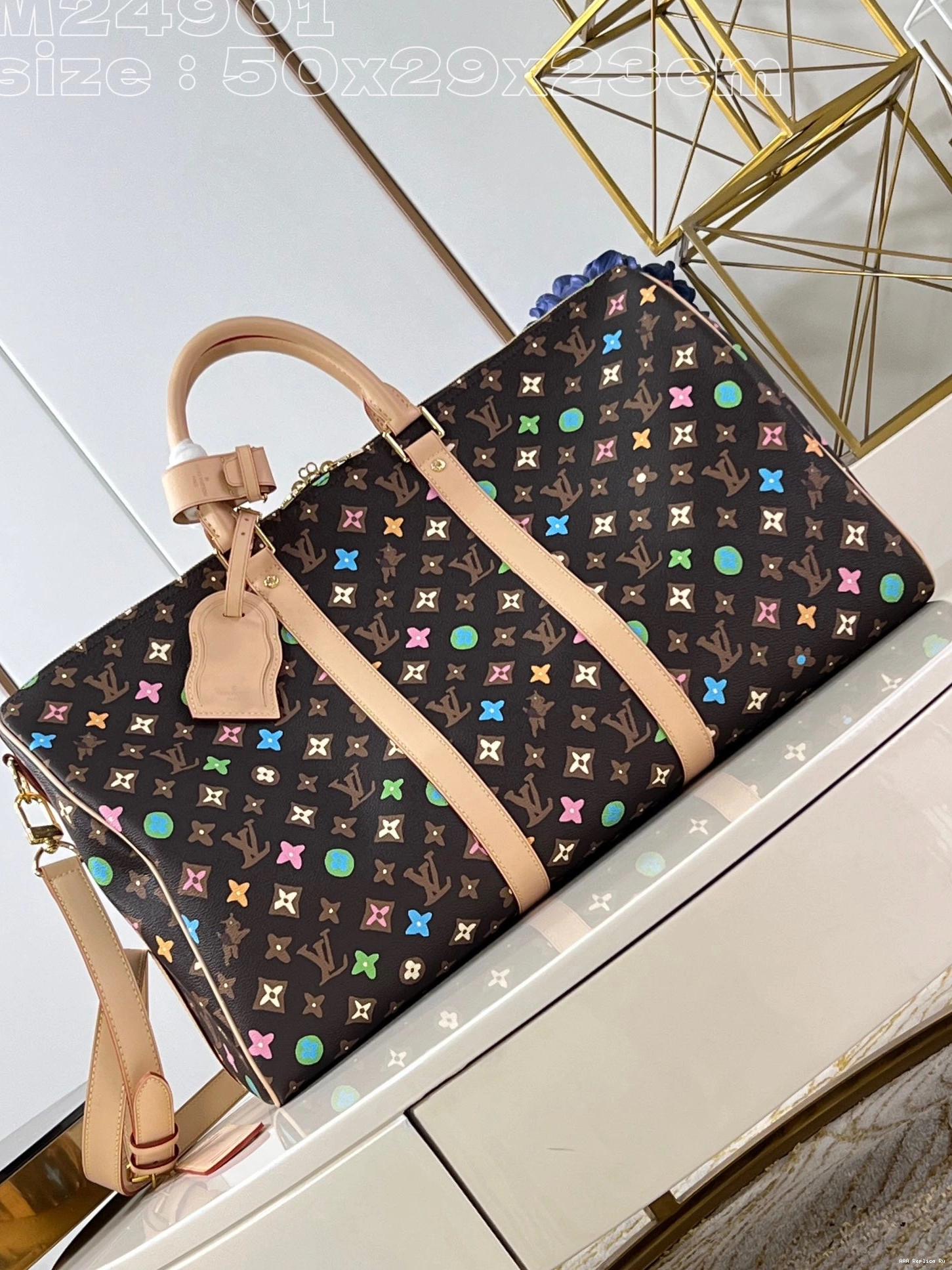 AAA Replica Ru KEEPALL LOUIS 50 BANDOULIÈRE VUITTON 0816